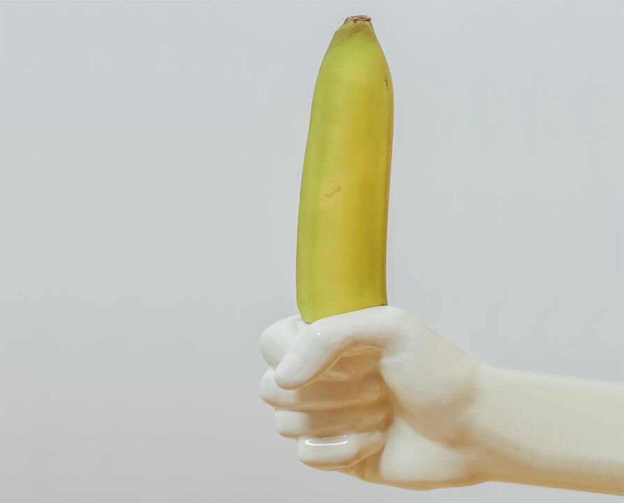 香蕉象征阴茎增大